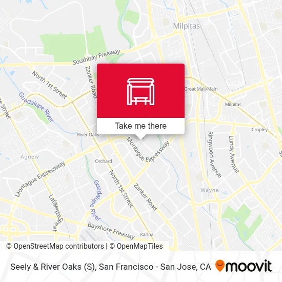 Seely & River Oaks map