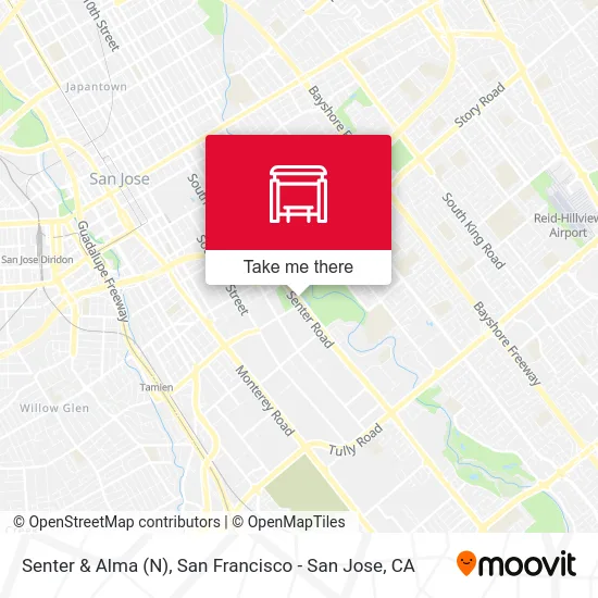 Senter & Alma (N) map