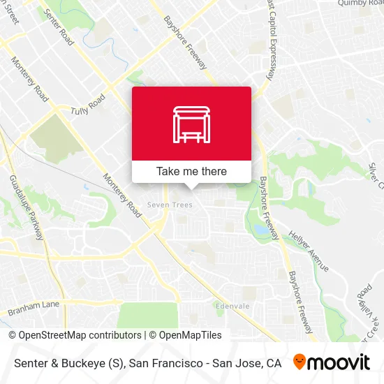 Senter & Buckeye map