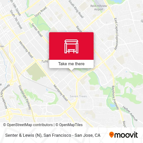 Senter & Lewis (N) map