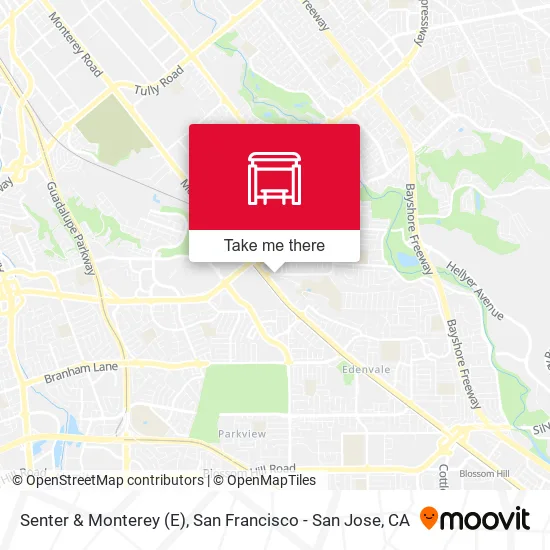 Mapa de Senter & Monterey (E)
