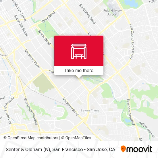 Senter & Oldham (N) map