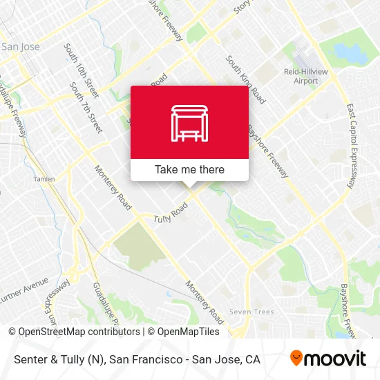 Senter & Tully (N) map