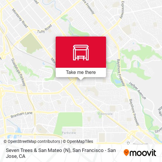 Mapa de Seven Trees & San Mateo (N)