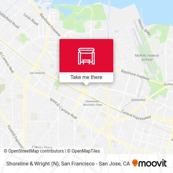 Shoreline & Wright (N) map