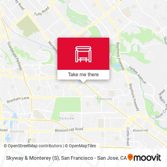 Mapa de Skyway & Monterey