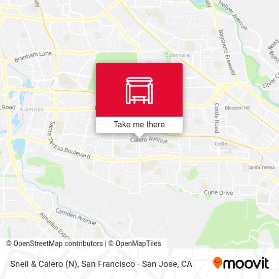 Snell & Calero (N) map