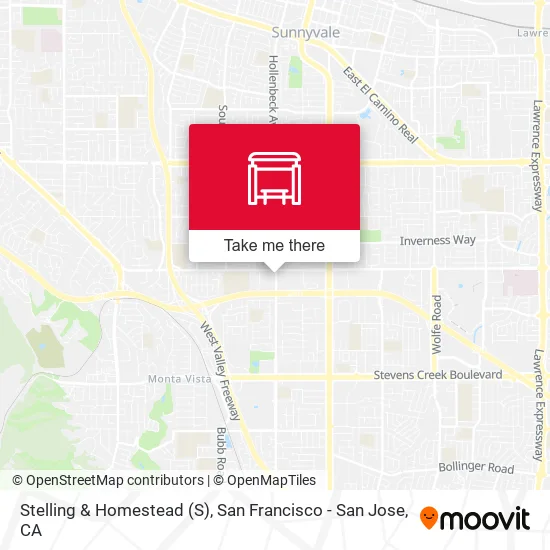 Stelling & Homestead map