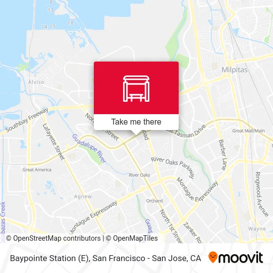 Baypointe Station (E) map