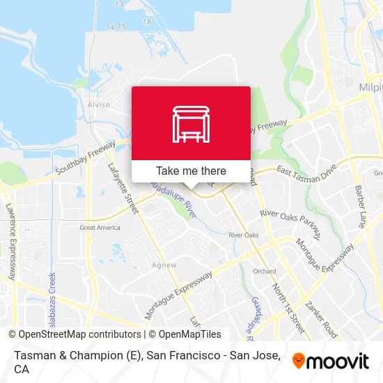 Tasman & Champion (E) map