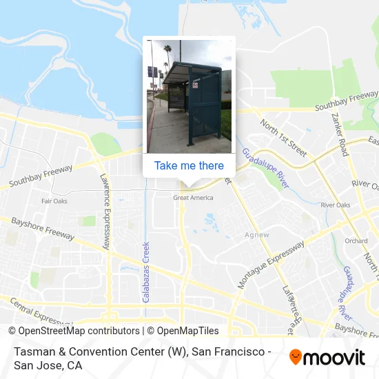 Tasman & Convention Center (W) map