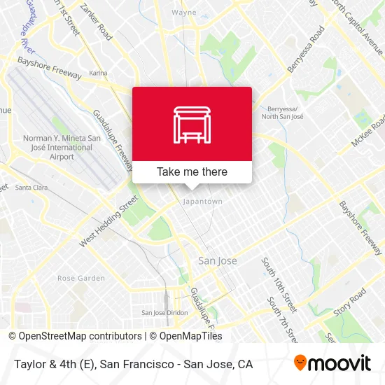 Taylor & 4th (E) map