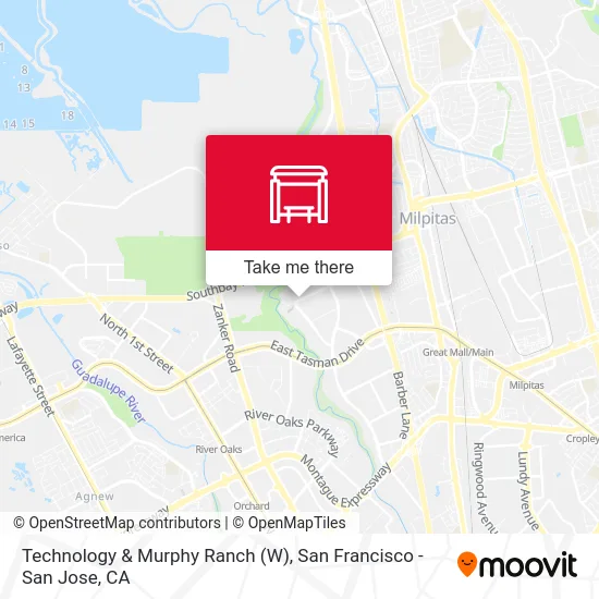 Technology & Murphy Ranch (W) map