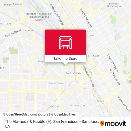 The Alameda & Keeble (E) map