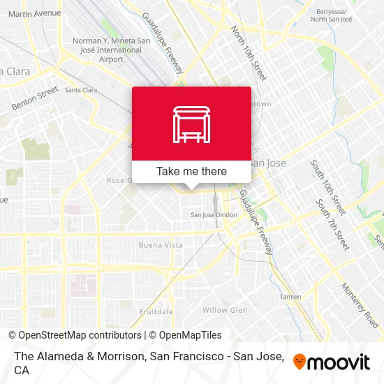 The Alameda & Morrison map