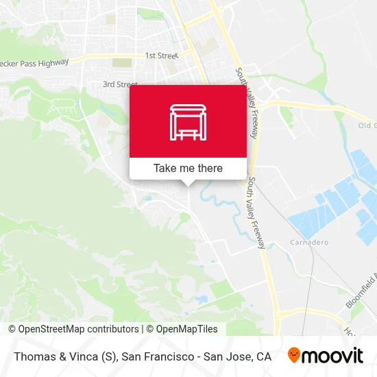 Thomas & Vinca (S) map