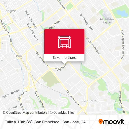 Tully & 10th (W) map