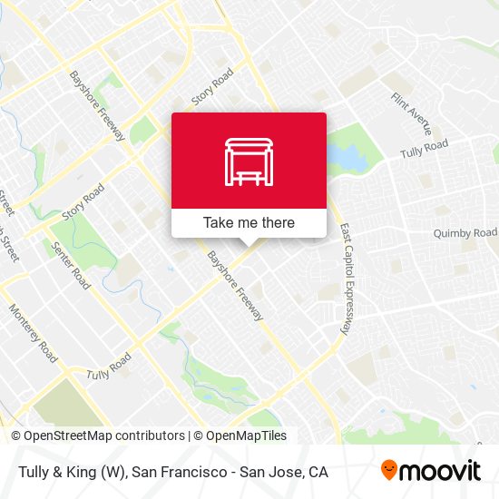 Tully & King (W) map