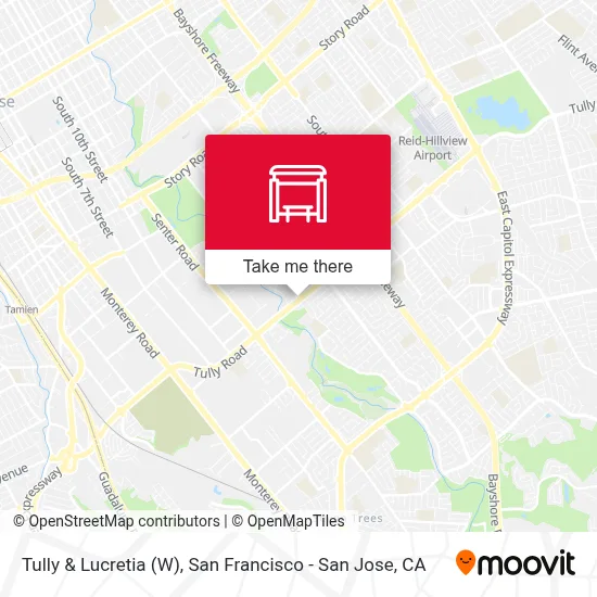 Tully & Lucretia (W) map