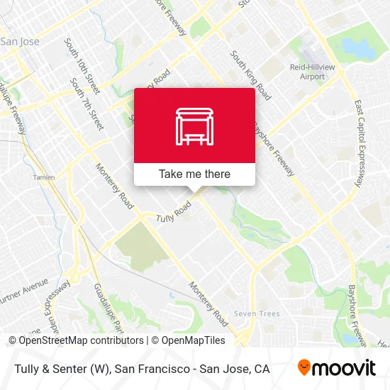 Tully & Senter (W) map