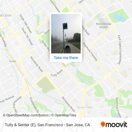 Tully & Senter (E) map