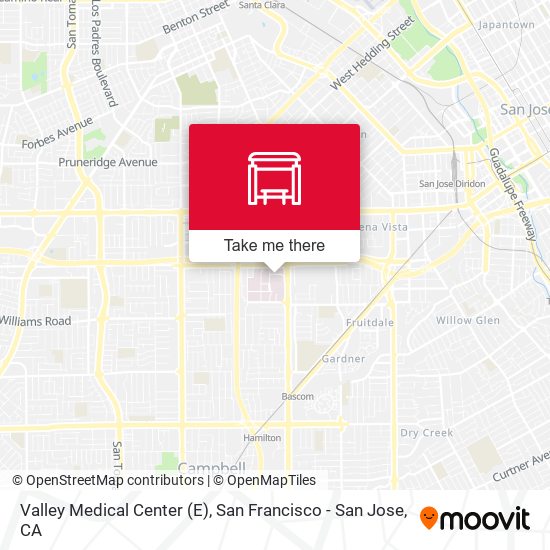 Mapa de Valley Medical Center (E)