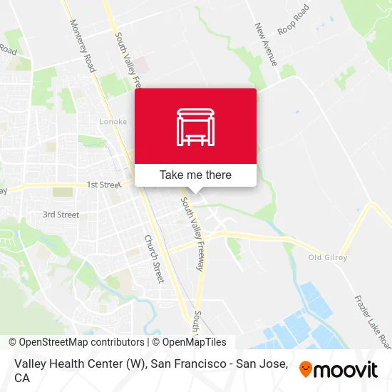 Valley Health Center (W) map
