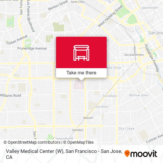 Mapa de Valley Medical Center (W)