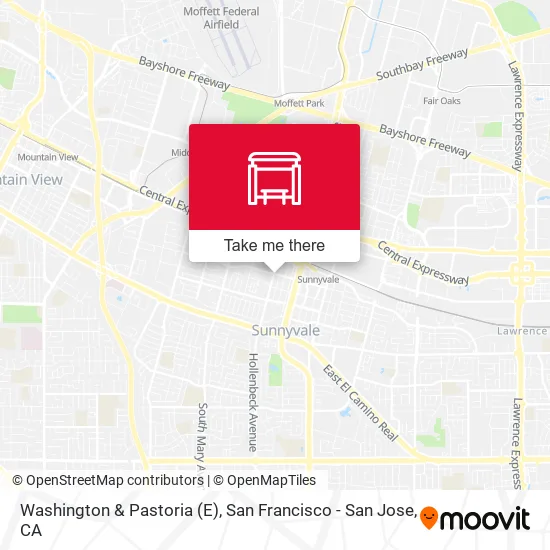 Mapa de Washington & Pastoria (E)