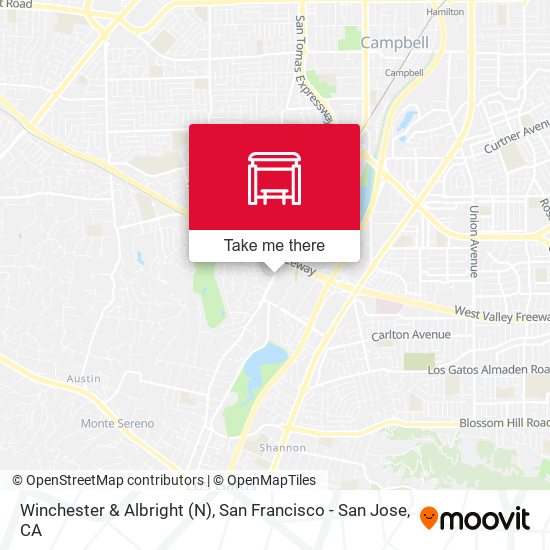 Winchester & Albright (N) map