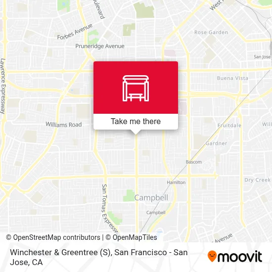 Winchester & Greentree (S) map