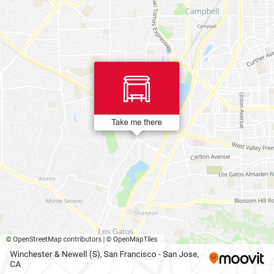 Winchester & Newell (S) map