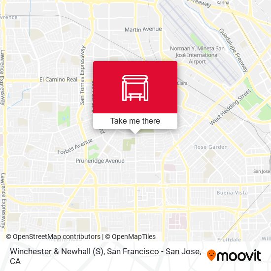 Winchester & Newhall (S) map