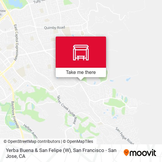 Yerba Buena & San Felipe (W) map