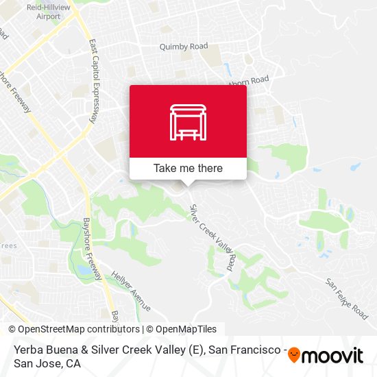Yerba Buena & Silver Creek Valley (E) map