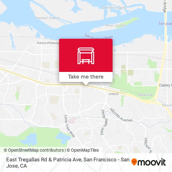 East Tregallas Rd & Patricia Ave map