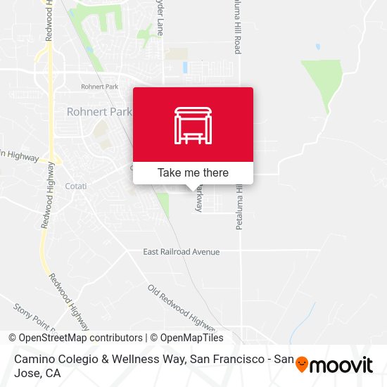 Camino Colegio & Wellness Way map