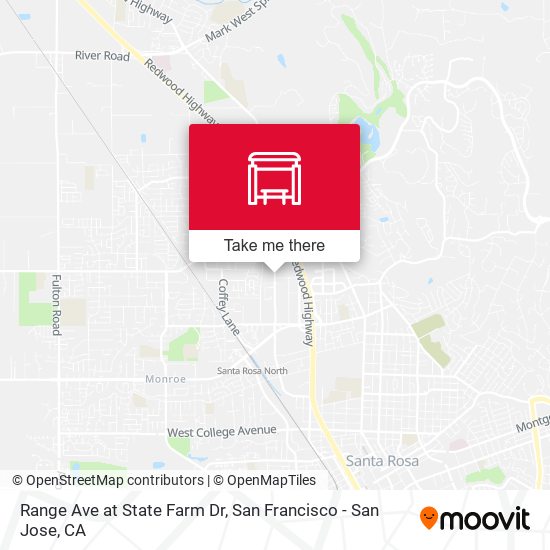 Range Ave at State Farm Dr map