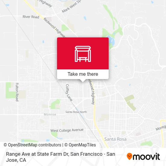 Range Ave at State Farm Dr map