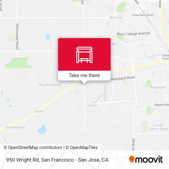 Mapa de 950 Wright Rd