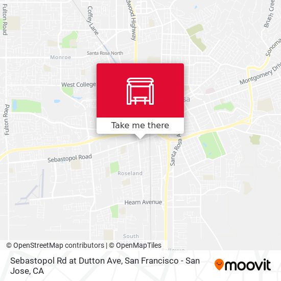 Mapa de Sebastopol Rd at Dutton Ave