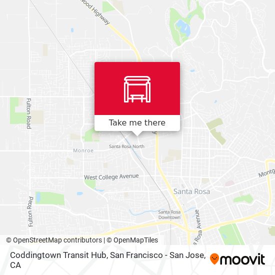 Mapa de Coddingtown Transit Hub