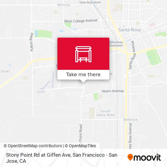 Stony Point Rd at Giffen Ave map