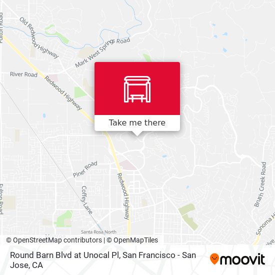 Mapa de Round Barn Blvd at Unocal Pl