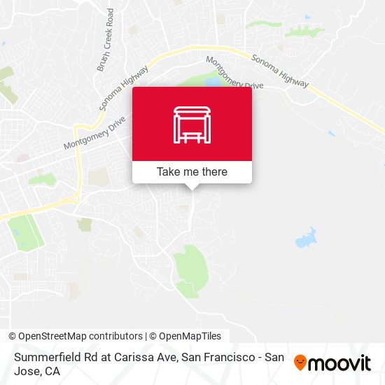 Summerfield Rd at Carissa Ave map