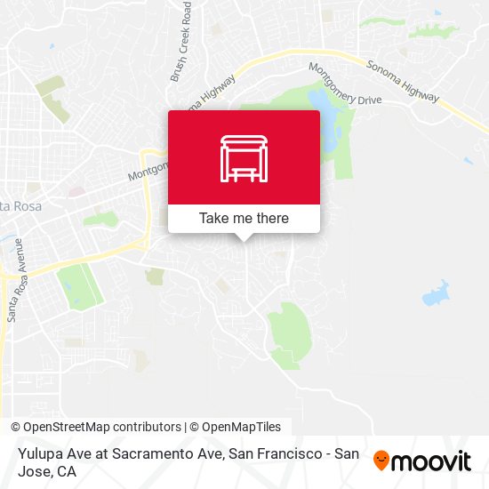 Yulupa Ave at Sacramento Ave map