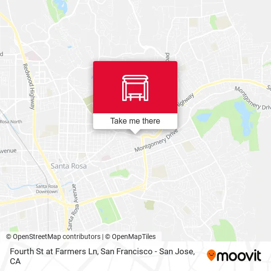 Mapa de Fourth St at Farmers Ln