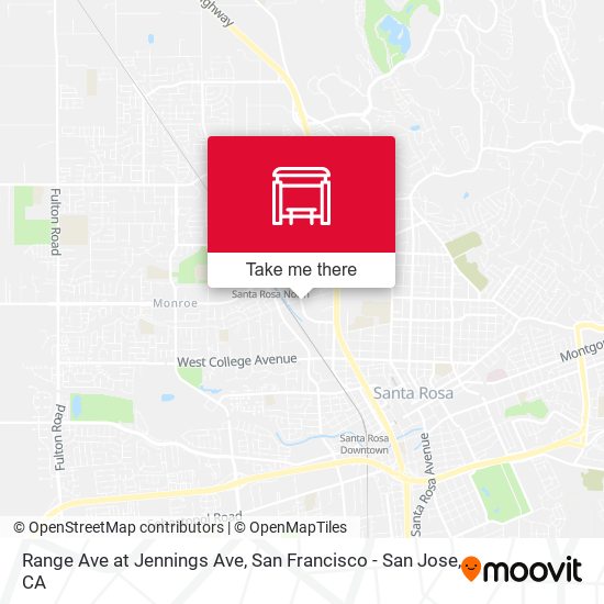 Range Ave at Jennings Ave map