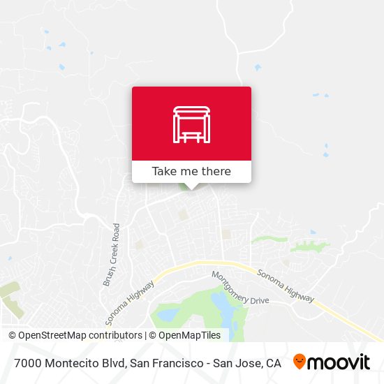 Mapa de 7000 Montecito Blvd
