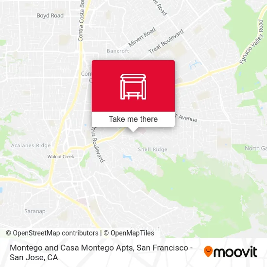 Montego and Casa Montego Apts map